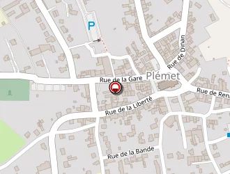 Carte de Trovel à Plémet