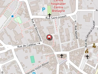 Carte de La Boutique à Loudéac