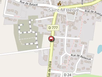 Carte de Coquemont à Saint-m'hervé