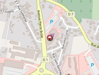 Carte de Centre Leclerc à Cherré