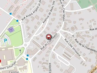 Carte de Cinés Palace à Épinal