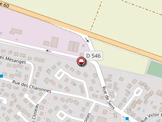 Carte de Polygone Vrd à Malay-le-grand