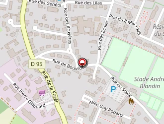 Carte de Bdv Services à Bouëxière (la)