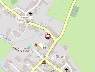 Carte de La Poste à Ville-sur-illon