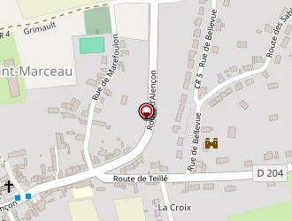 Carte de Marcq Stéphane à Saint-marceau