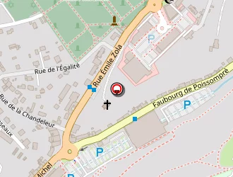 Carte de Institut Fleur De Lys à Épinal