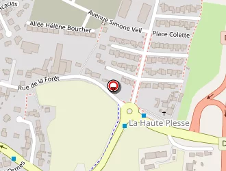 Carte de Necai à Betton