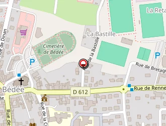 Carte de Pharmacie Dupont-kermel à Bédée