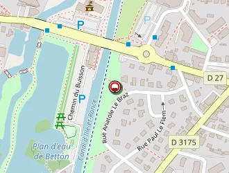 Carte de Le Tregor à Betton