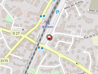 Carte de Kav' Adom à Betton