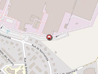 Carte de Collège Lyautey à Contrexéville