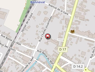 Carte de La Galmotte à Bonneval