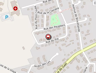 Carte de Grenier Bernard à Saint-méen-le-grand