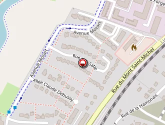 Carte de Efficac 'immo à Betton