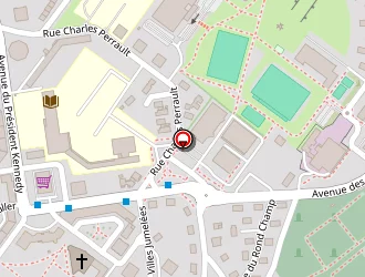 Carte de Centre Medico Social à Épinal