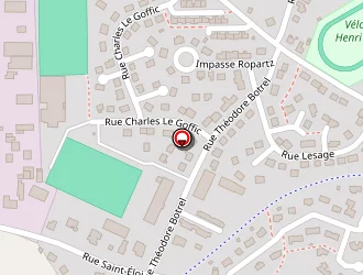 Carte de Salle De Danse à Loudéac