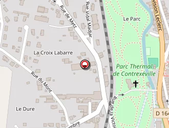 Carte de Thenot Services à Contrexéville