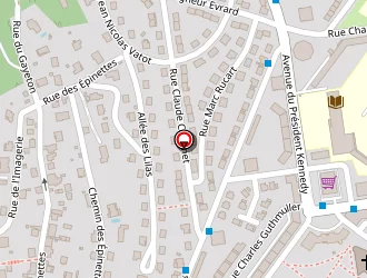 Carte de Claude Catherine à Épinal