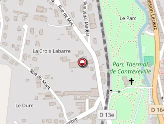 Carte de Hôtel Cosmos à Contrexéville