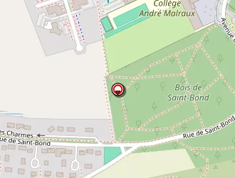 Carte de Ecole Pierre Curie à Paron