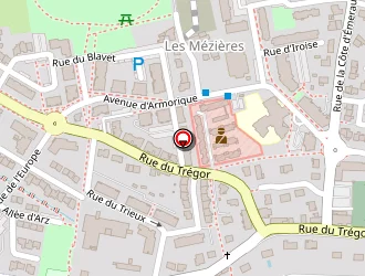 Carte de Alizé Beauté à Betton