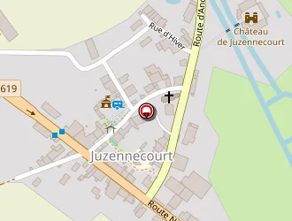 Carte de Ecole à Juzennecourt