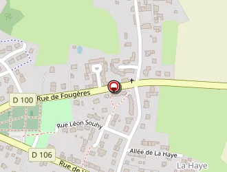 Carte de Fonton Elise à Bouëxière (la)