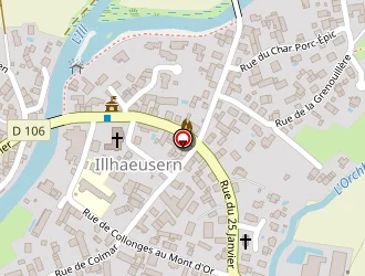 Carte de Gluck à Illhaeusern