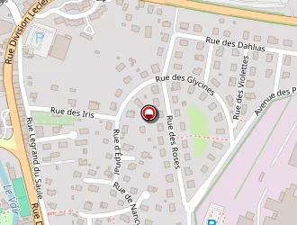 Carte de Nestlé Waters Supply Est à Contrexéville