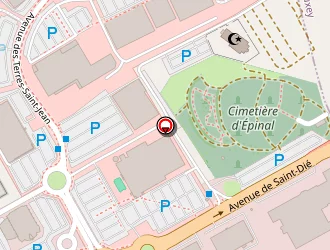 Carte de Rent A Car Sc à Épinal