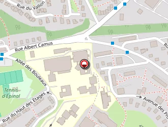 Carte de Restaurants Scolaires à Épinal