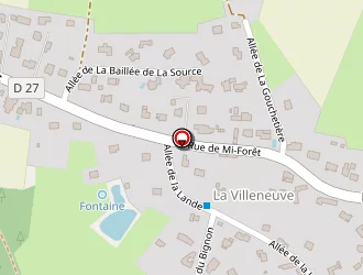 Carte de Redspot à Liffré