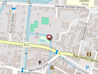 Carte de Piscine à Ferté-bernard (la)