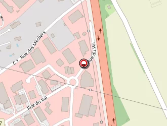 Carte de L'eclat De Verre à Melesse