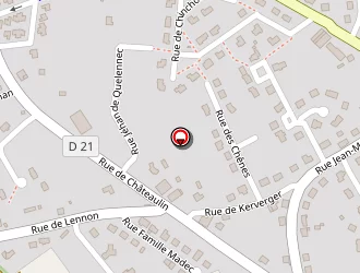 Carte de Morvan Daniel à Châteauneuf-du-faou