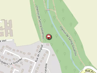 Carte de Ty Eléna à Châteauneuf-du-faou