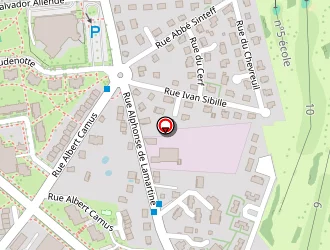 Carte de Ecole Maternelle Rossignol à Épinal