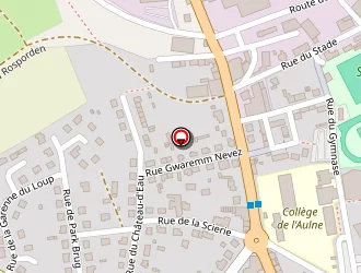 Carte de Centre E-leclerc à Châteauneuf-du-faou