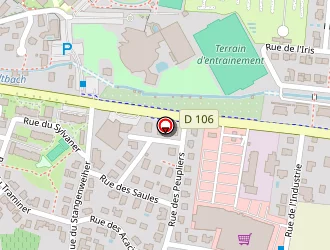 Carte de Leclerc (centre) à Ribeauvillé