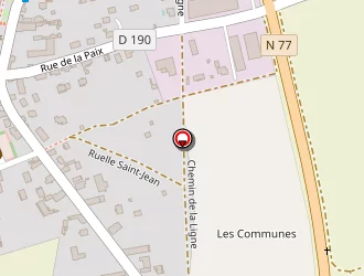 Carte de La Poste à Bouilly