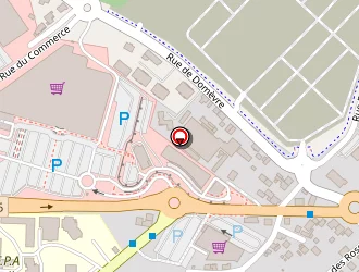 Carte de Volkswagen Beau Site Concessionnaire à Golbey