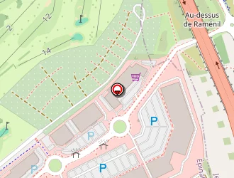 Carte de La Grande Récré à Épinal