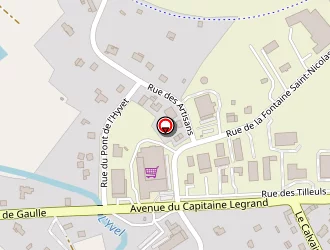 Carte de Etudes Et Chantiers à Merdrignac