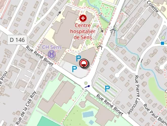 Carte de Café Italia à Sens