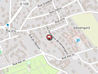 Carte de Menez Bichen à Saint-nic