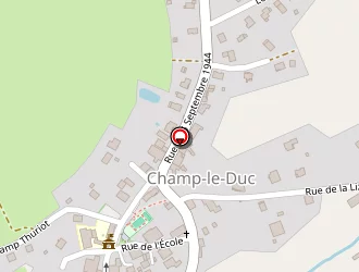 Carte de Lemarquand Jacques à Champ-le-duc