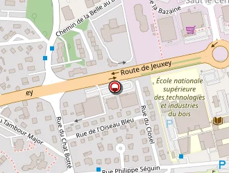 Carte de La Criée à Épinal