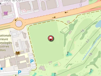 Carte de Hôtel Campanile à Épinal