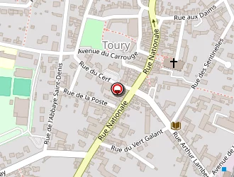 Carte de Crédit Mutuel Du Centre à Toury