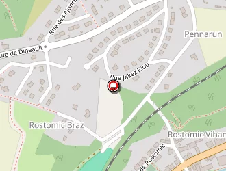 Carte de Les Collines Bleues à Châteaulin